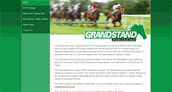 Desktop Screenshot of grandstand.com.au