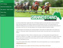 Tablet Screenshot of grandstand.com.au